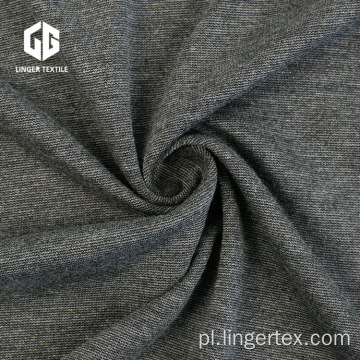 TR Grey Melange Spandex Roma Fabric Use